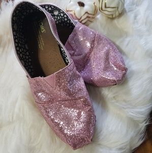 Pink glitter Tom's